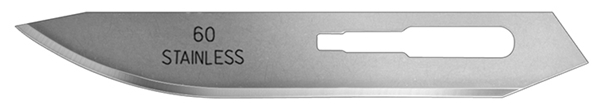 Picture of #60XT Stainless Steel Blades – One Dozen
