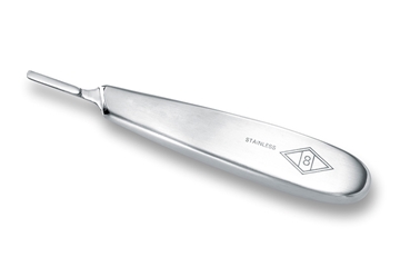 Picture of #8 Economy Stainless Steel Scalpel Handle 